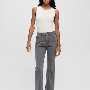 Etica Gray Flare Women's Jeans